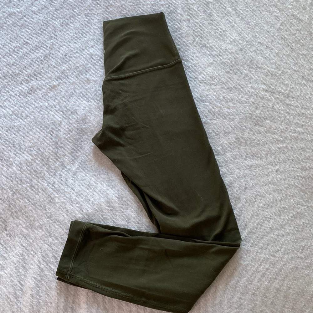 Align High Rise 25” Leggings (Olive Green)